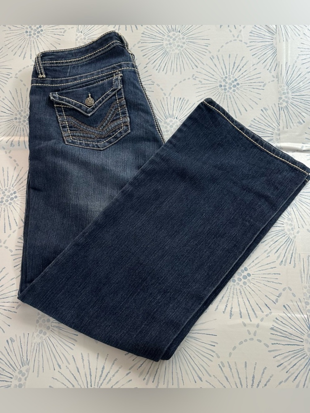 Nine West Vintage American Mid Rise Bootcut Jeans Women's Size 12 - Picture 8 of 12